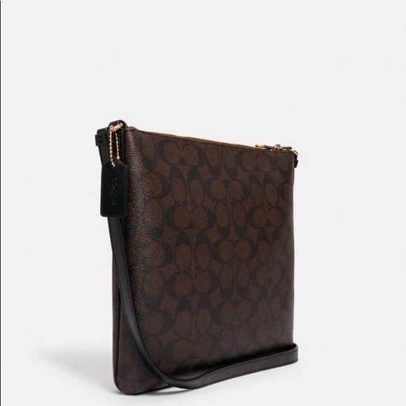 Rowan File Bag In Signature Canvas - Picture 2 of 4